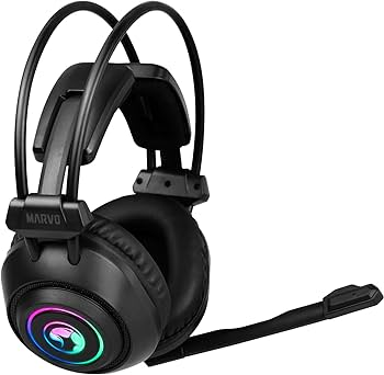 Marvo HG9056 7.1 Virtual Surround Sound Gaming Headsets with 50mm Drivers Marvo HG9056 7.1 Virtual Surround Sound Gaming Headsets with 50mm Drivers